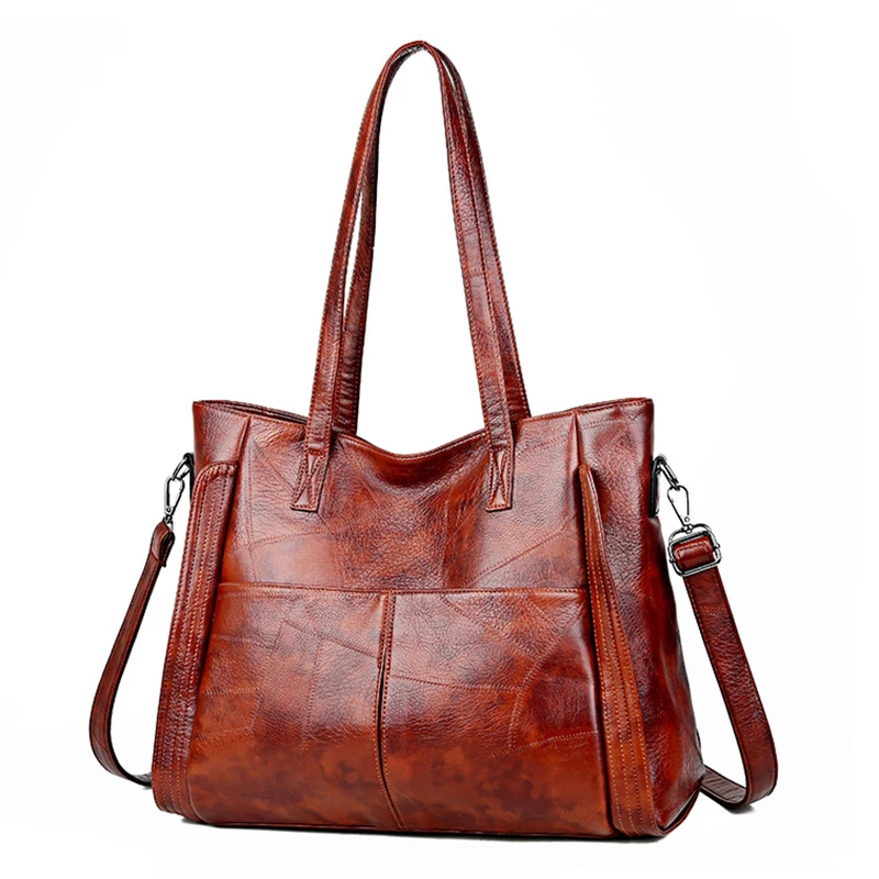 Luxury Brand Tote Hand Bags for Women 2020 New Designer Women's Leather Shoulder Travel Holidays PU Handbags Female H111 | Багаж и