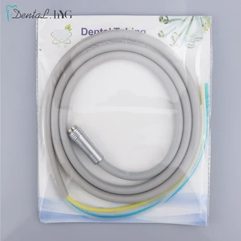 

Dental 2/4 Holes Handpiece Hose Tube with Connector for High Speed Handpiece Dentistry Silicone/PVC Material Free Shipping