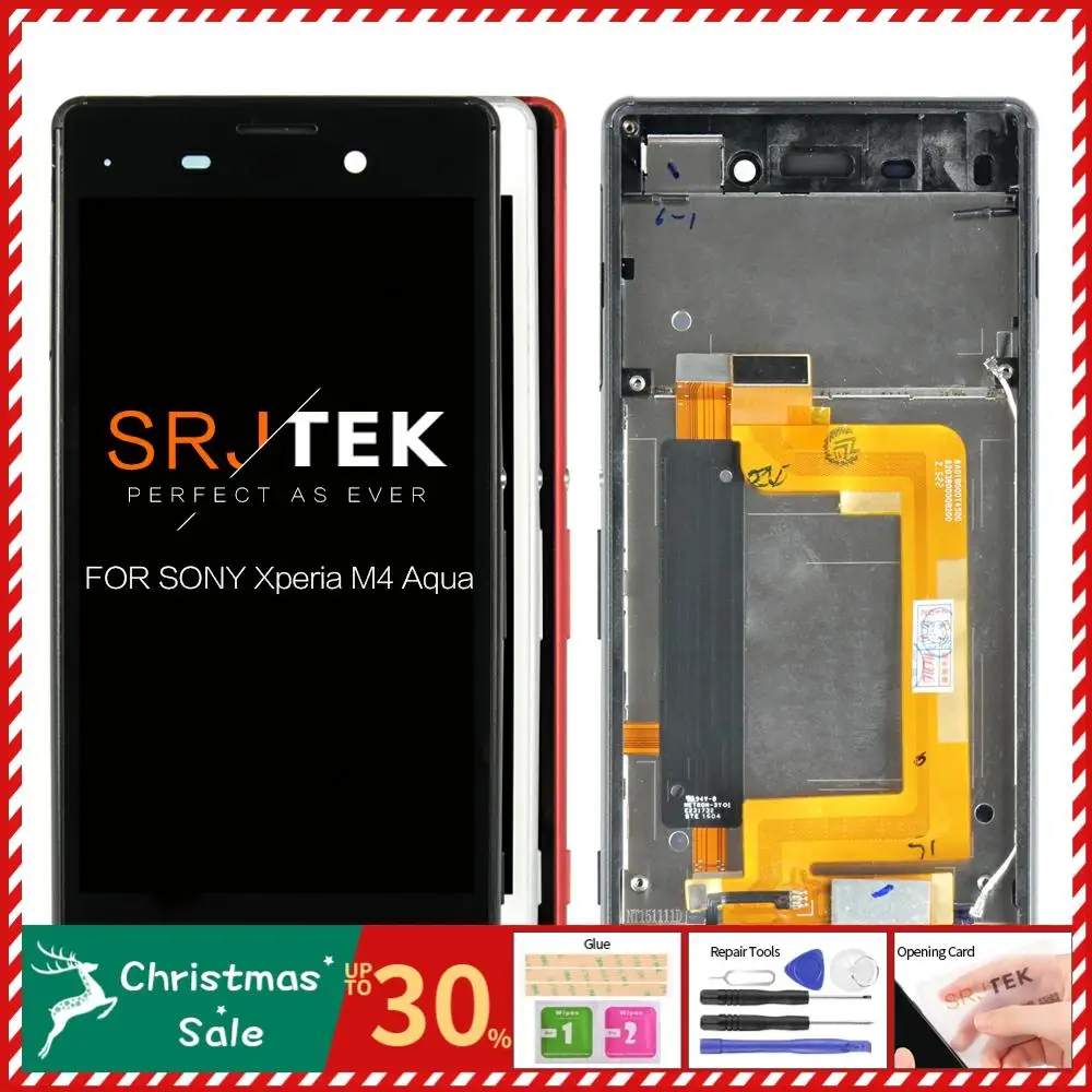5,0 ''1280x720 ips lcd для SONY Xperia M4 Aqua lcd дисплей E2303 E2306 E2353 E2312 E2333 E2363 сенсорный экран дигитайзер