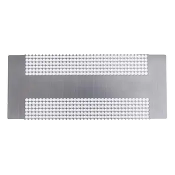 

Stainless Steel Diamond Painting Ruler Single/Double Row Rhinestone Anti stick Diamond Embroidery Tool for DIY Drilling