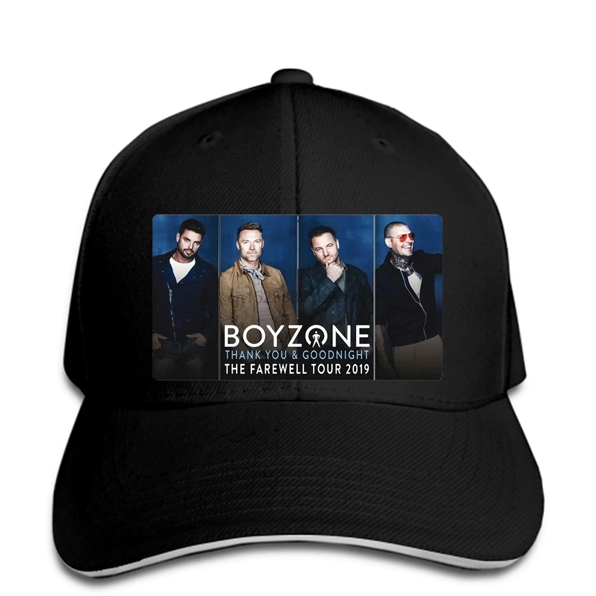 Бейсболка Boyzone-Reunion черная женская черная бейсболка-forewell Tour Top