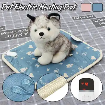 

Intelligent Time Pet Dog Cat Winter Warm Electric Heating Blanket Pad Body Winter Warmer Mat Bed Blanket Animals Bed Heater 220V