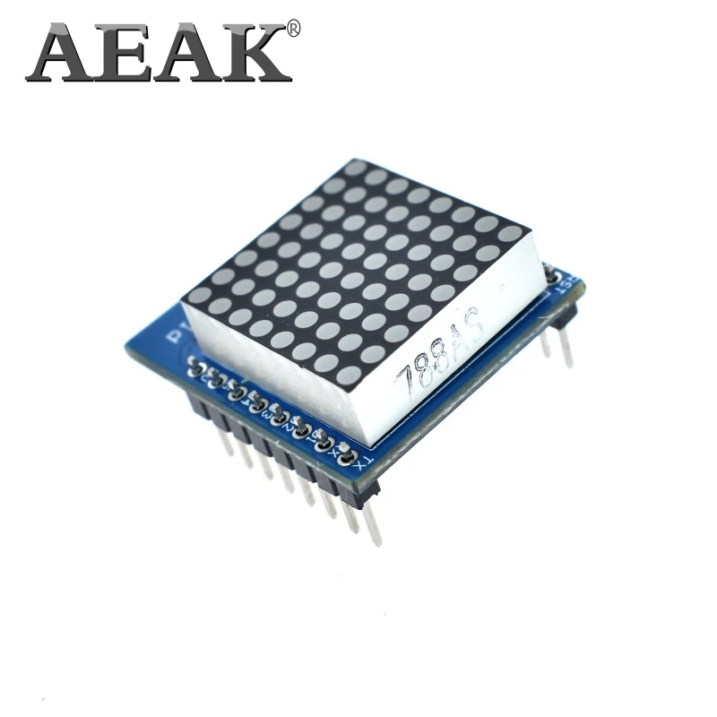 Матричный светодиодный щит AEAK V1.0.0 для WEMOS D1 миниатюрный модуль управления
