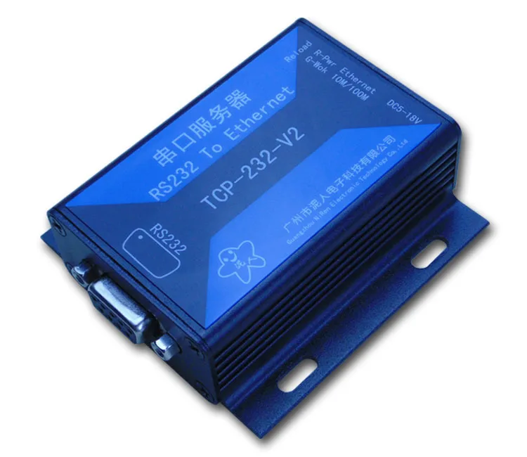 RS232 последовательный порт к серверу Ethernet двухсторонняя прозрачная передача RS232 последовательный порт сервер