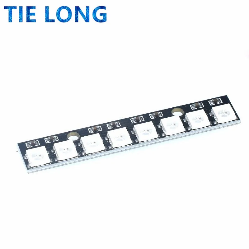 8 Bit WS2812 5050 RGB LED Lights Built-In Full Color-Driven Develop ment Board 8 Bits