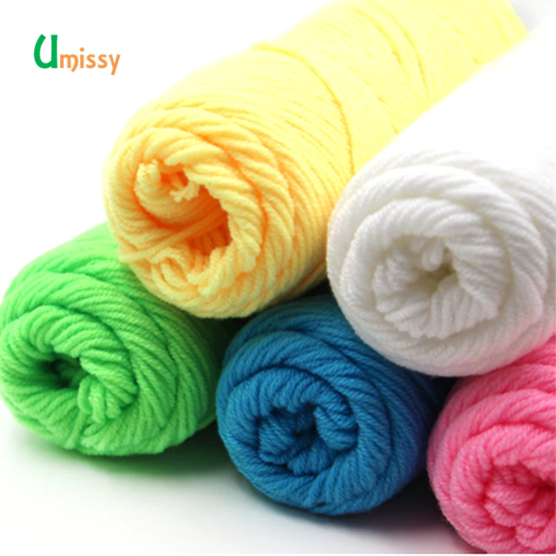 5 шт. пряжа для ручного вязания распродажа Супер Толстой Пряжи Хлопок По Уходу За