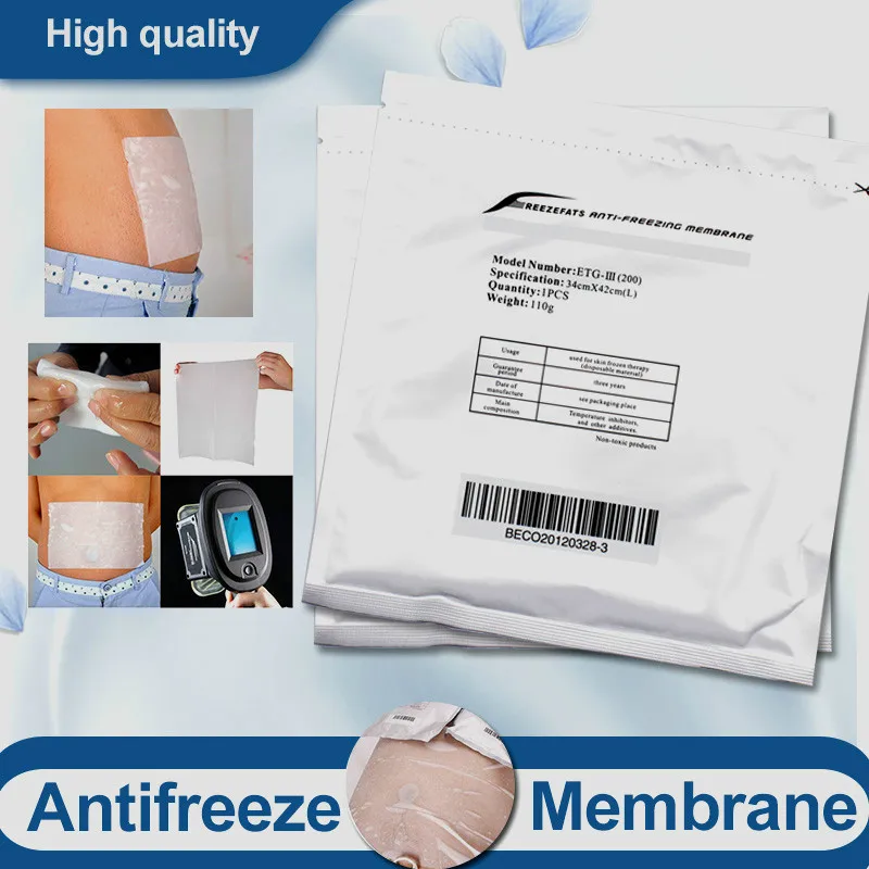 US $131.23 Freezefat AntiFreezing Membrane Cryo Fat Freezing For Fat Cooling Slimming 50Pcs Home Use