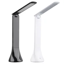 Улучшенный USB Перезаряжаемый сенсорный датчик светодиодный настольная лампа с регулируемой яркостью складной светильник светодиодный свет для чтения настольная лампа для чтения