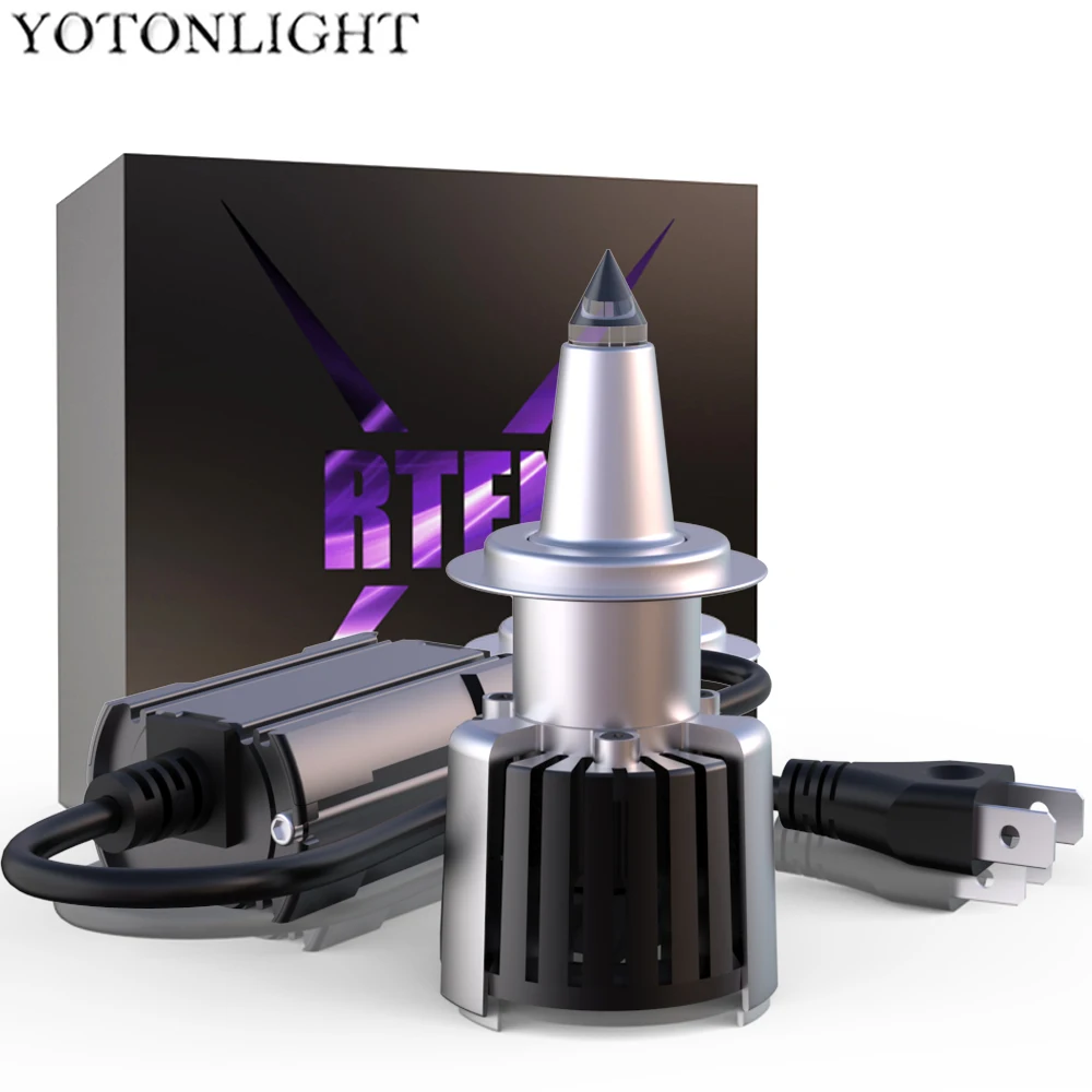 2021 2x Car Led Headlight H7 H11 H4 Hb3 Hb4 9005 9006 H1 Led Lamp 120w 12000lm Super H8 H9 9012 Hir2 Fog Lights Bulb DC12v