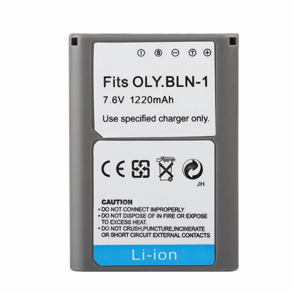 BLN-1 1220MAH 7,6 V литий-ионная аккумуляторная батарея для цифровой камеры аккумулятор для OLYMPUS OM-D/E-M5/EM5/EM-5