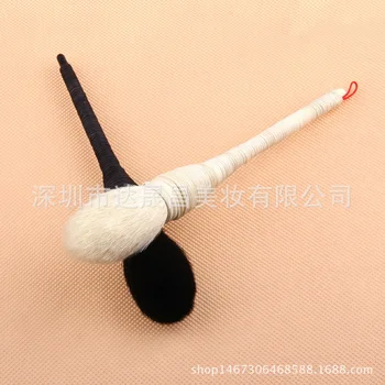 

by ems or dhl 50pcs Professional Cosmetic Makeup Rattan Handmade Rattan Brush Blush Face Powder Brush