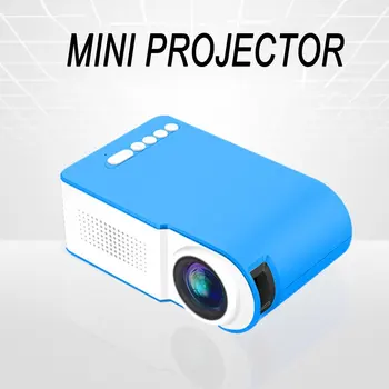 

YG210 Blue Mini LED Projetor 600 lumen 3.5mm Audio 320x240 Pixels HDMI USB Portatil Home Media Player