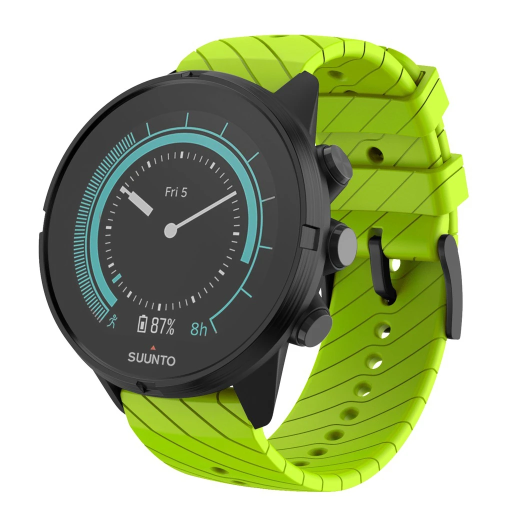 Heang силиконовый ремешок для Suunto 9/9 Baro медный Спортивный Браслет спортивный браслет умные часы