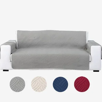

Sofa Cover Chair Throw Pet Dog Kids Mat Furniture Covers Protector Reversible Washable Removable Armrest Slipcovers 1/2/3/4 Seat