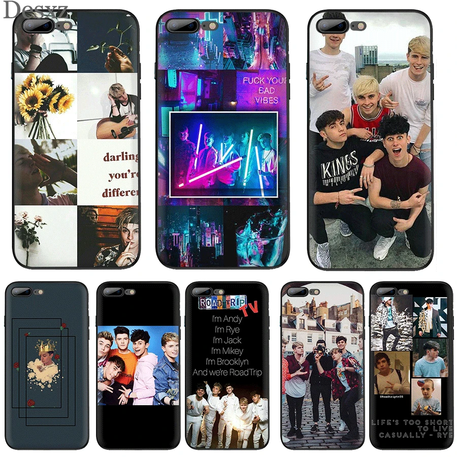 

Mobile Phone Case for iPhone 11Pro XR X XS Max for iPhone 7 8 6 6s Plus 5 5s SE Cover TPU Roadtrip tv