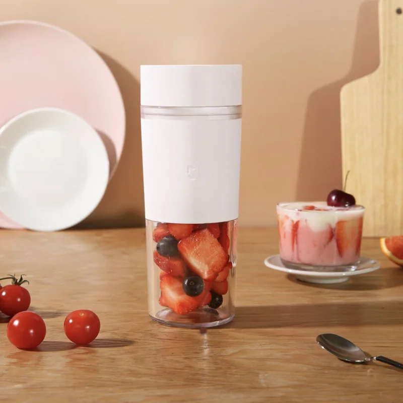 Xiaomi Mijia 300ML Mini Juice Blender Portable USB-C Charge Juicer Fruit Cup Food Processor Electric Kitchen Mixer Quick Juicing