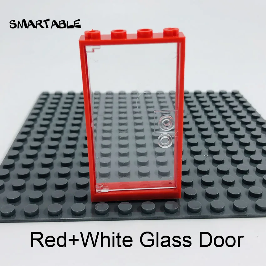 Red+White Glass Door 850