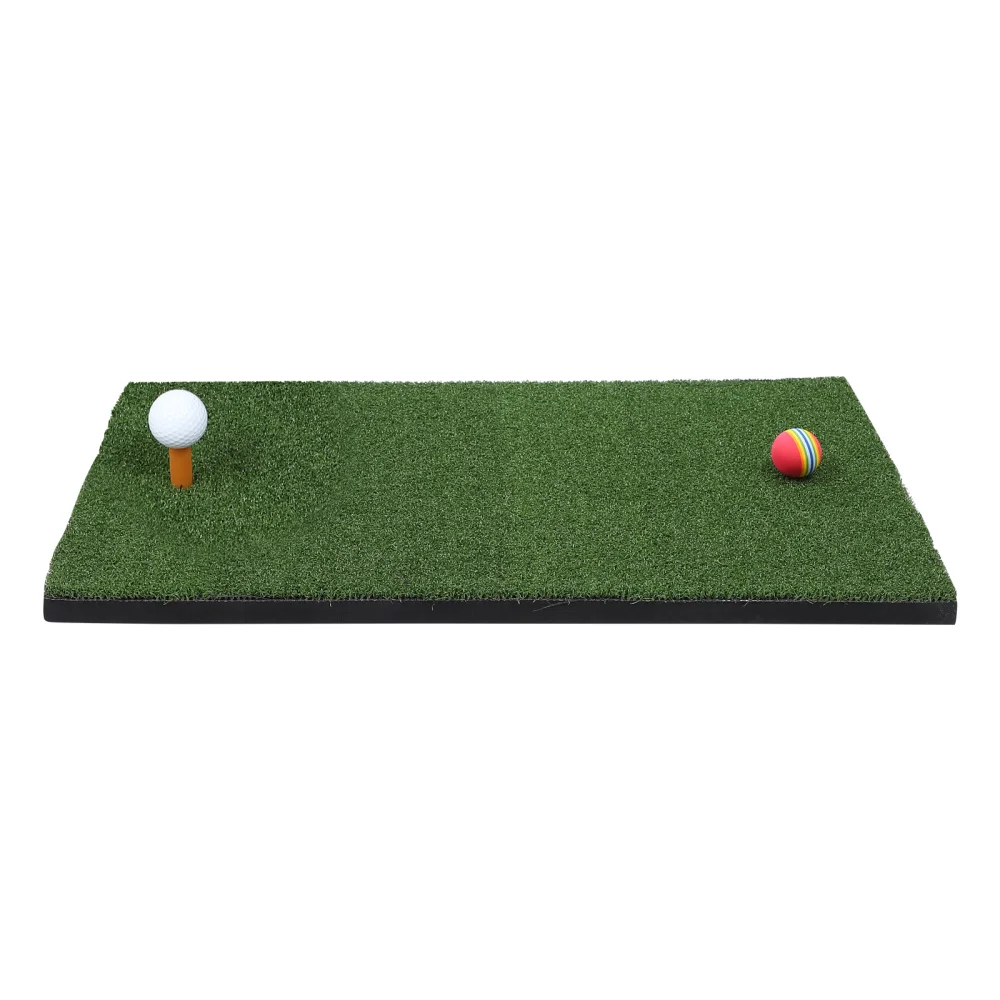 

1 Set Golf Practice Mat Practice Pads Tee Practice Hitting Mat (Green)