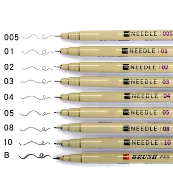 

Markers Set Pen Soft Brush Drawing Painting Waterproof Pen 005 01 02 03 04 05 08 10 B Brush Art Markers