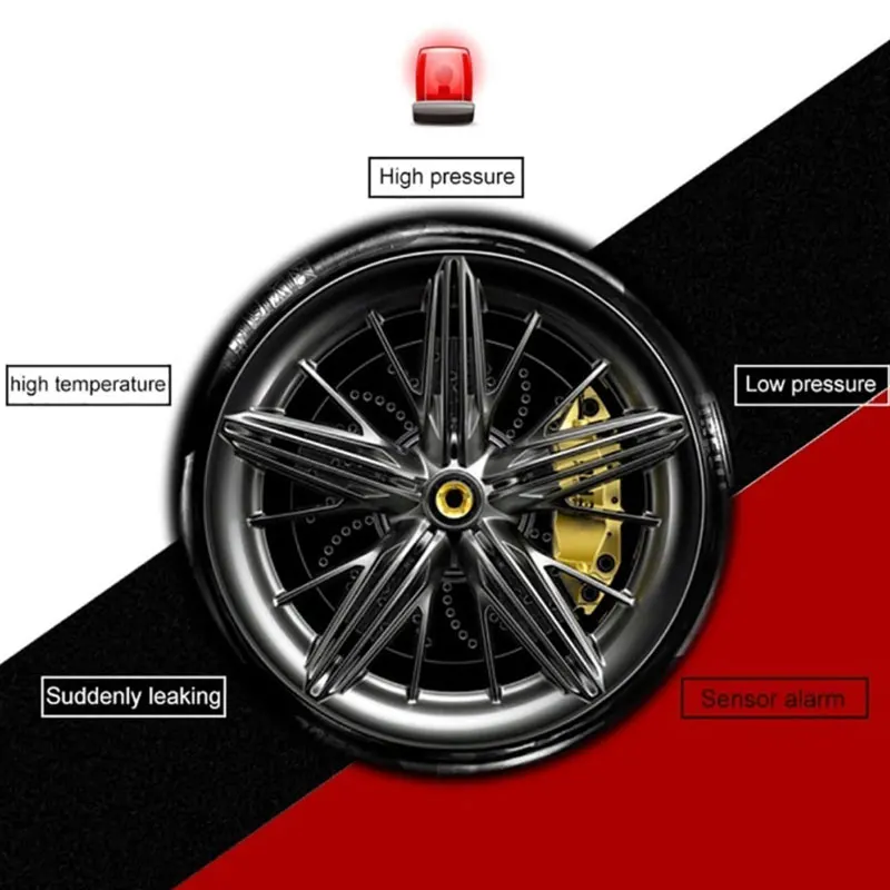 TPMS Tpms Bluetooth универсальный детектор давления в шинах мобильный телефон приложение для обнаружения автомобиля с 4 датчиками беспроводной стабильный