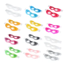 2 шт Спа гель шарик маска для глаз-горячие или холодные многоразовые пакеты со льдом-ледяная маска для глаз повязка на глаза для отечности глаз