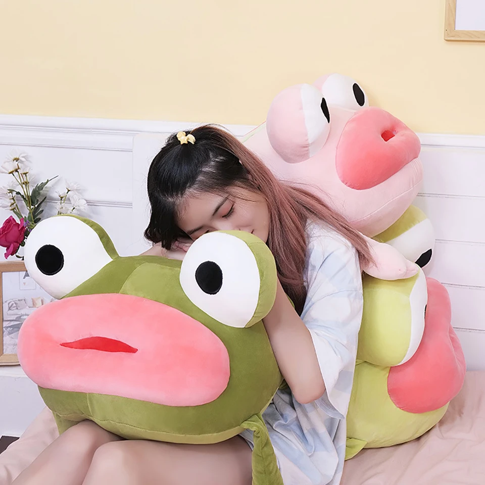 Уродливый милый удивленный лягушка Кукла Плюшевая Игрушка Kawaii длинные ноги большие глаза лягушка кукла Смешное выражение лягушка супер некрасивая кукла плюшевые игрушки