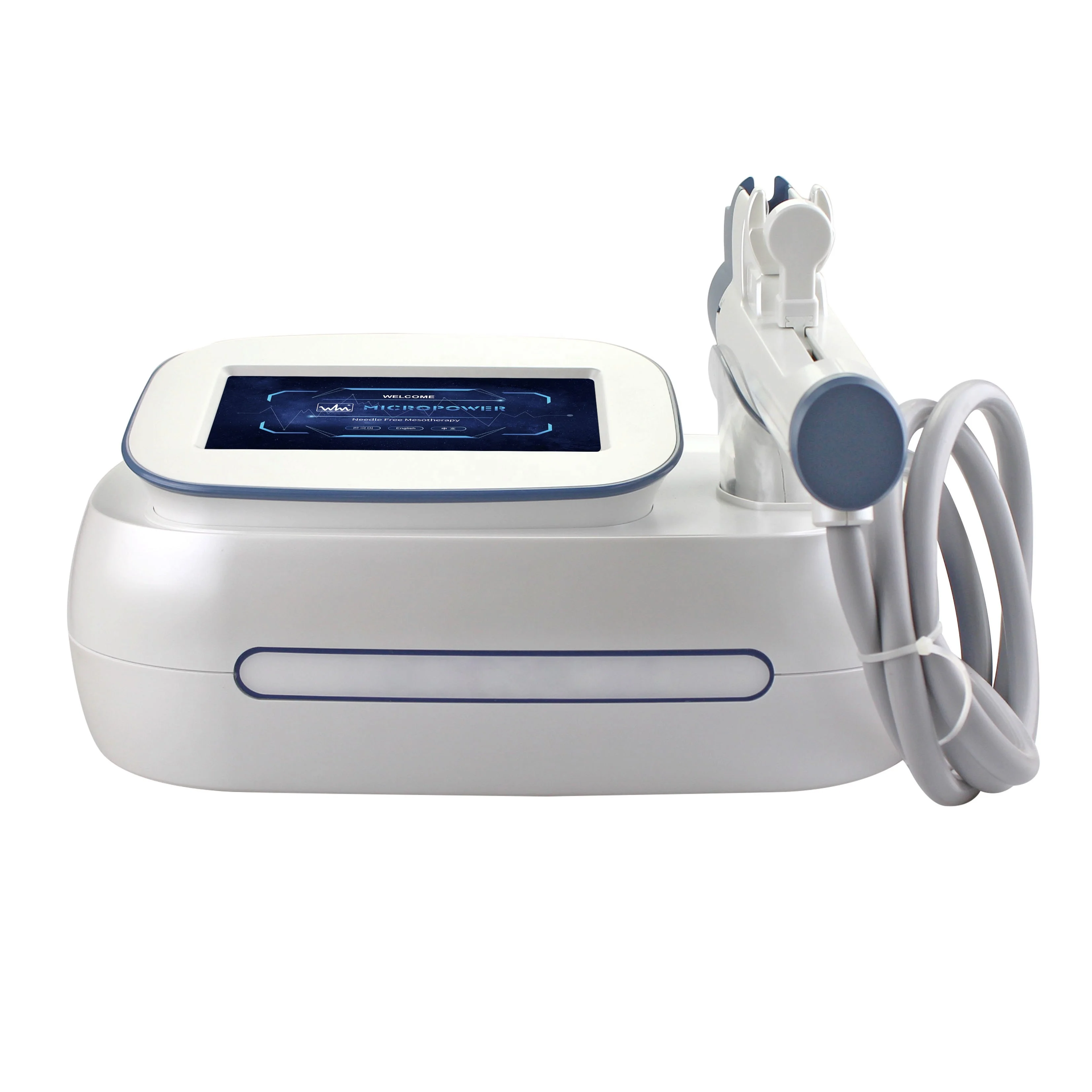 

Titanium-vanadium rf microcrystalline mesogun needle-free mesotherapy vanadium-titanium needle intermediate injection 1 set