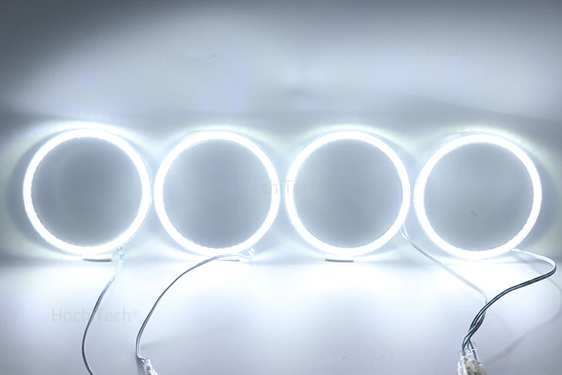 Для Volkswagen VW Scirocco с проектором супер яркий белый цвет 3528 SMD комплект светодиодов «глаза ангела» дневной ходовой светильник DRL