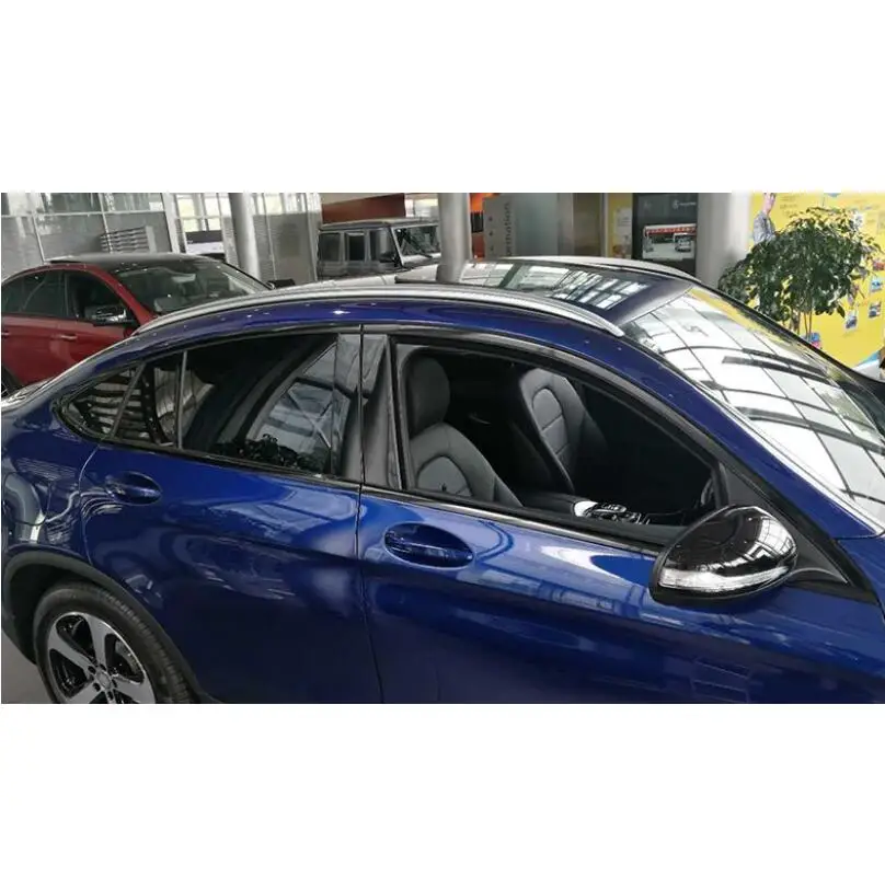 Для автомобильных багажников на крышу, багажная стойка для Mercedes-Benz GLC COUPE GLC200-GLC300 GLC AMG, высококачественные алюминиевые автомобильные аксессуары