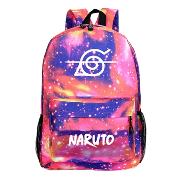 

NARUTO Sharingan Uchila Sasuke Travel Backpack Student School Backpack Boys Girls School Shoulder Backpack Daily Backpack
