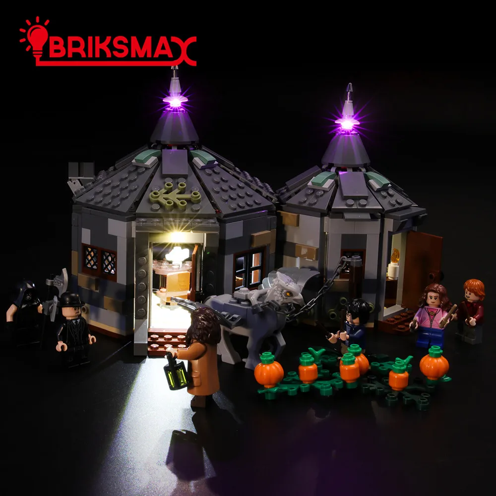 

BriksMax Led Light Kit For Hagrid's Hut: Buckbeak's Rescue Bricks Lighting Set Compatible With 75947 (NOT Include Model)