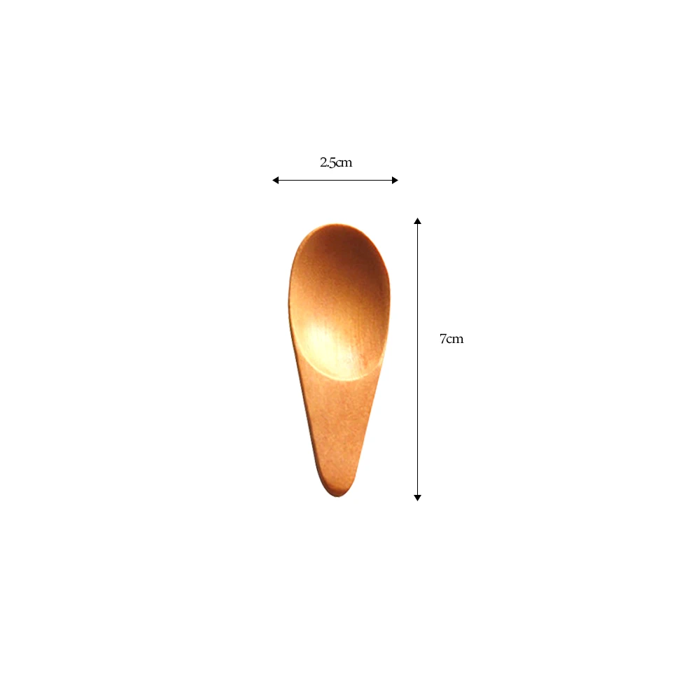 

Hot Mini Wooden Tea Spoon Kitchen Seasoning Spoon Tableware Cooking Tools Condiments Salt Spoons for Kitchen Cooking Seasoning