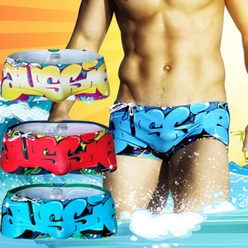 

New Swimwear Men Beach Surfing Sexy Swimsuit Swim Trunks Summer Men's Swimming Shorts Swimsuits Short boxer