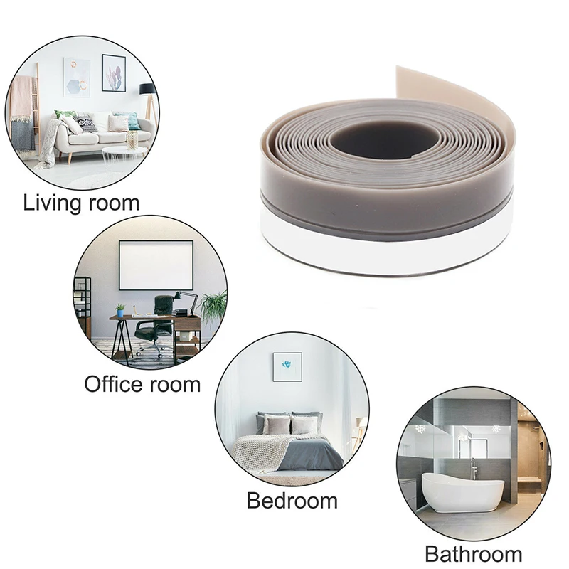 Door Window Seal Strip Weatherproof Stripping Silicone Sealing Sticker Adhesive Draught Excluder Insect Proof Gap | Обустройство дома