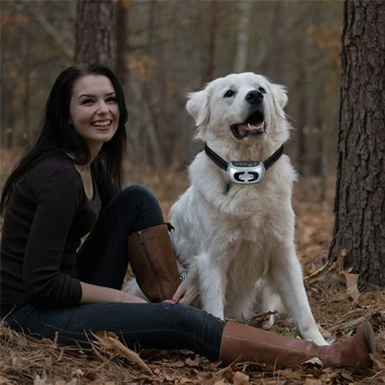 

Electric Anti Barking Control tool Humane Anti Abrasion No Bark Collar Rechargeable for Small Medium Size Dogs Anti Dog Bark