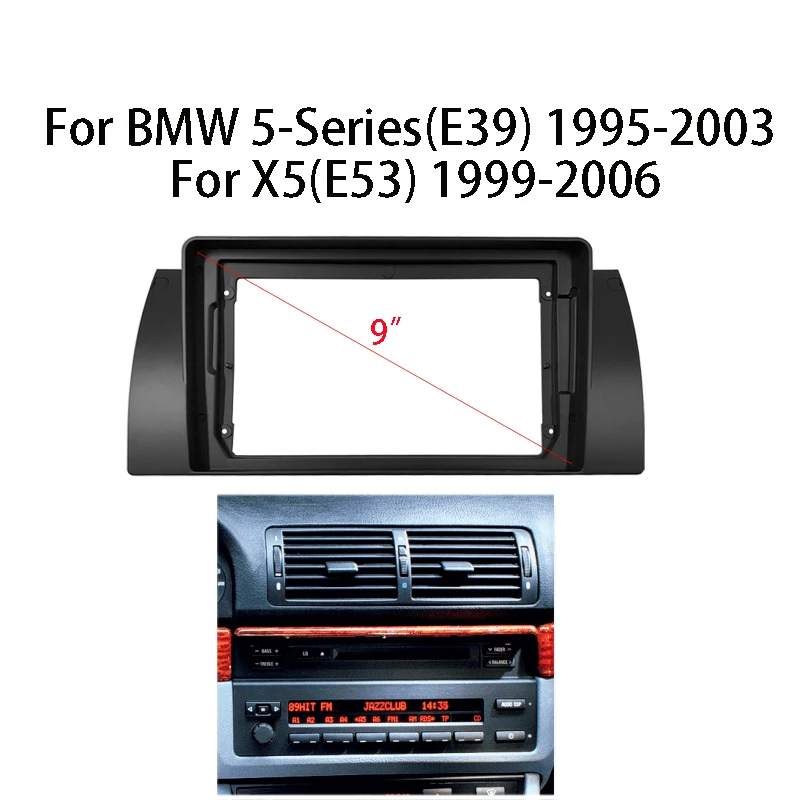 9 &quotчетырехъядерный Android 10 Автомобильный GPS Радио навигатор для BMW 5 серии M5 E39 X5 E53