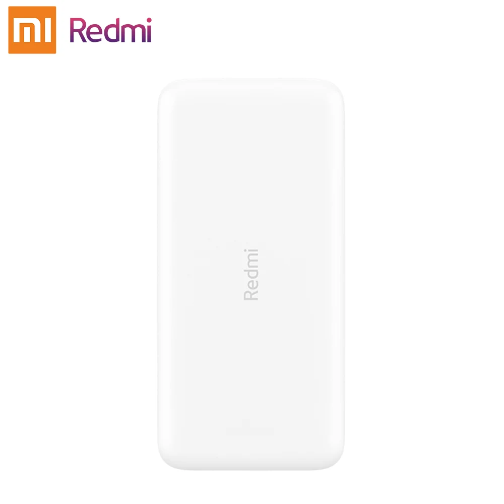 Original Xiaomi Redmi Power Bank 20000mAh 18W Quick Charge 10000mAh for Smart Phones-portable charger