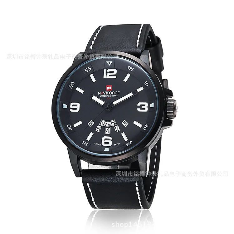 

Naviforce Xiang 9028 MEN'S Watch Waterproof MEN'S Quartz Watch Calendar MEN'S Watch Casual Business Watch