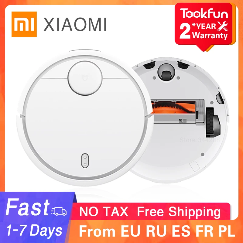 2021 XIAOMI Original MIJIA Robot Vacuum Cleaner for Home Automatic Sweeping Dust Sterilize Smart Planned WIFI App Remote Control