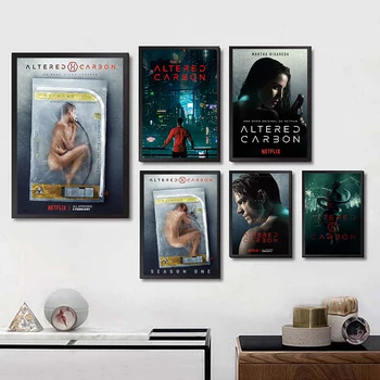 

Altered Carbon Season Poster Clear Image Wall Stickers Home Decoration High Quality Prints White Coated Paper home art Brand