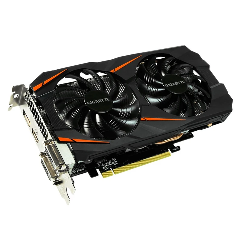 GIGABYTE оригинальные видеокарты GTX1060 3 Гб видеокарта карта для nVIDIA Geforce GTX1063 OC GDDR5 192Bit Hdmi видеокарты б/у