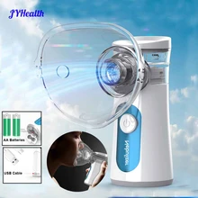 JYHealth Mesh Nebulizer Portable Inhaler Nebulizador Portatil Family Handheld Atomizer Silent Non-drop For Children Adult Asthma