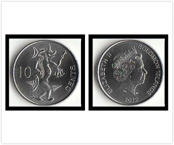 

Solomon Islands 10 Cents Coins Oceania New Original Coin Collectible Edition Real Rare Unc Commemorative 2012 Edition