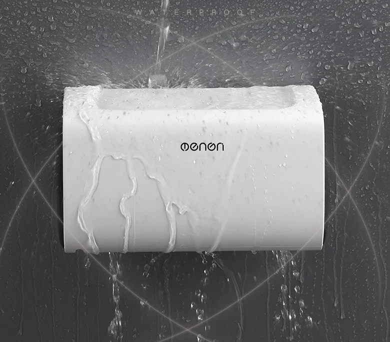 Pastic Wall-Mounted Bathroom Toilet Tissue Dispenser Double Door Paper Shelf Storage Box Bathroom Kitchen Storage Box LF897