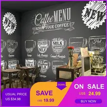 Индивидуальный размер фото Персонализированная стеклянная доска обои Ресторан Бар Кафе КТВ еда магазин фон обои для завтрака