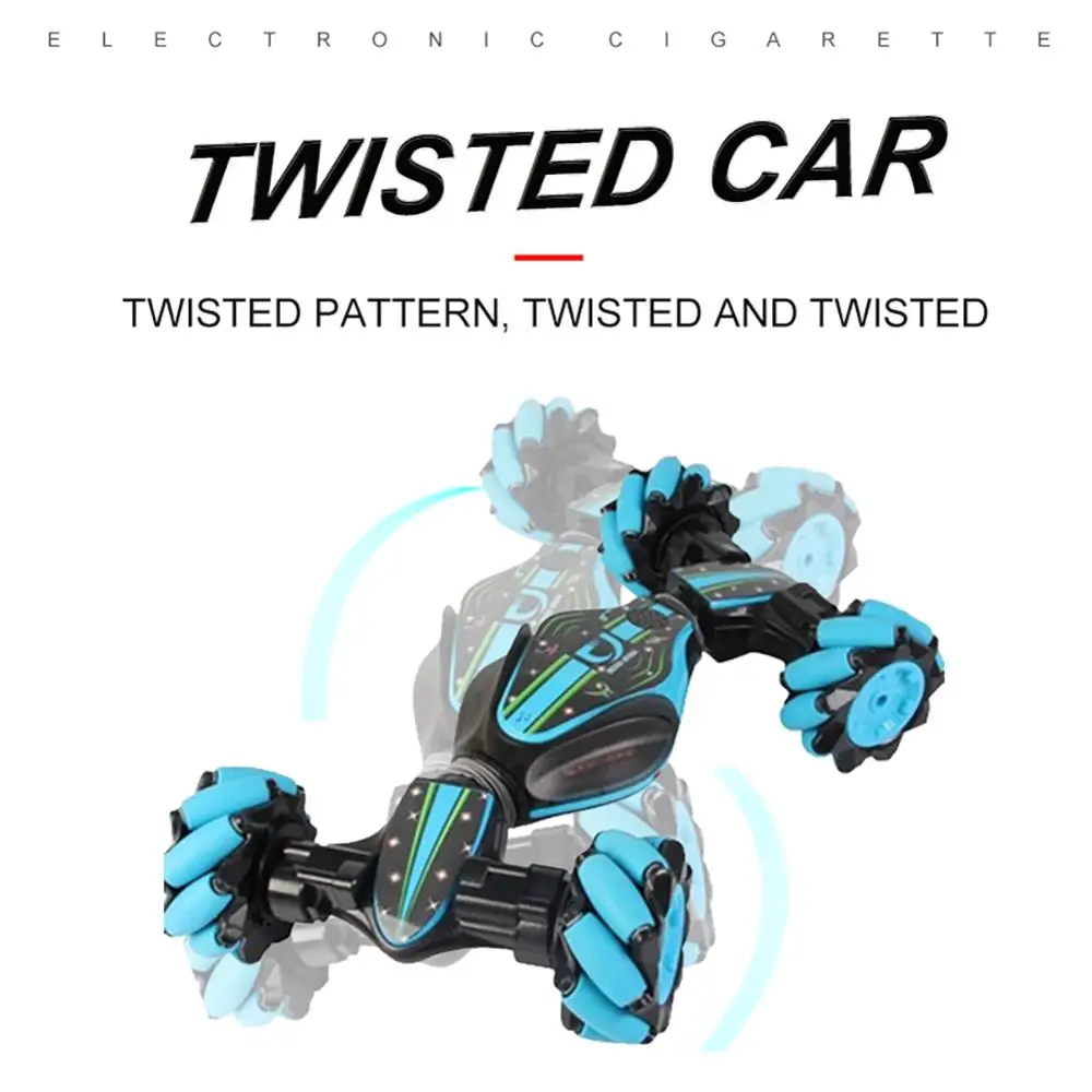 

1pc Deformation Climbing Off-Road Vehicle Kids Toys Gesture Sensing Stunt Remote Control Car with Night Light Music Twisting Car