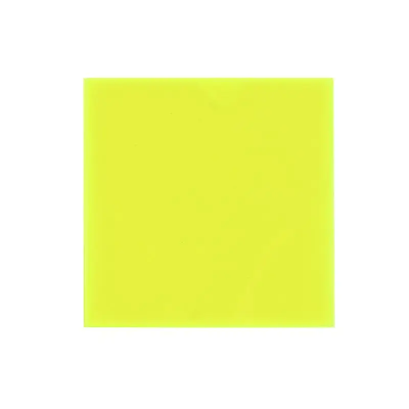 Доска из оргстекла цветной акриловый лист 8*8 см DIY аксессуары для игрушек изготовление моделей - Цвет: as picture shown