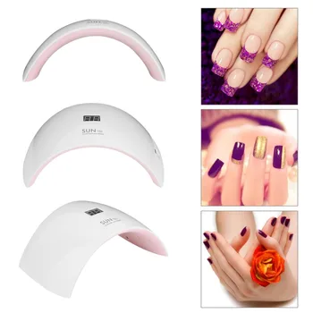 

HOT 24W LED UV Nail Lamp Nail Polish Dryer UV GEL Light Nail Art Manicure Tool 2018 Selling