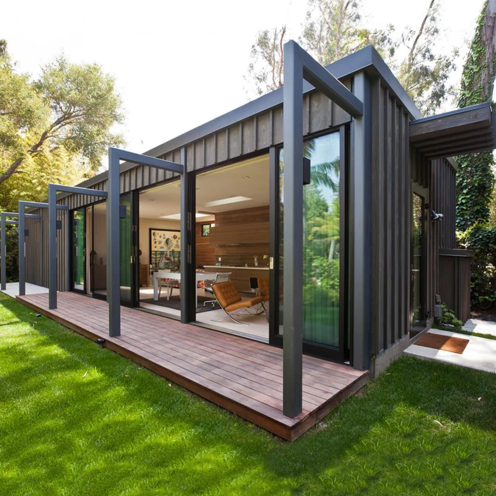 工場格安価格ダブル階プレハブ家ハリケーン防水コンテナハウス 家具フレーム Aliexpress