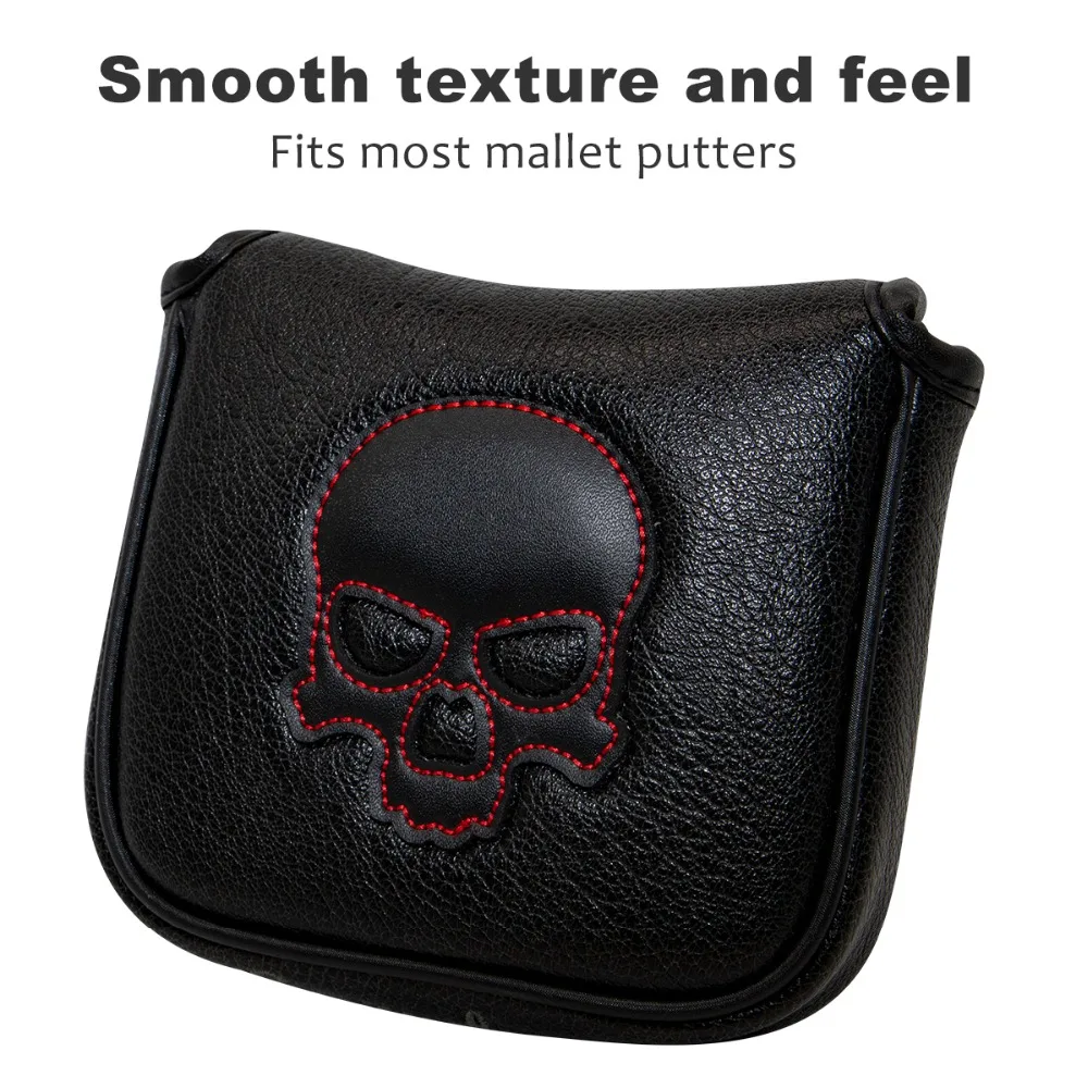 5 golf putter cover golf headcovers mallet golf putter cover